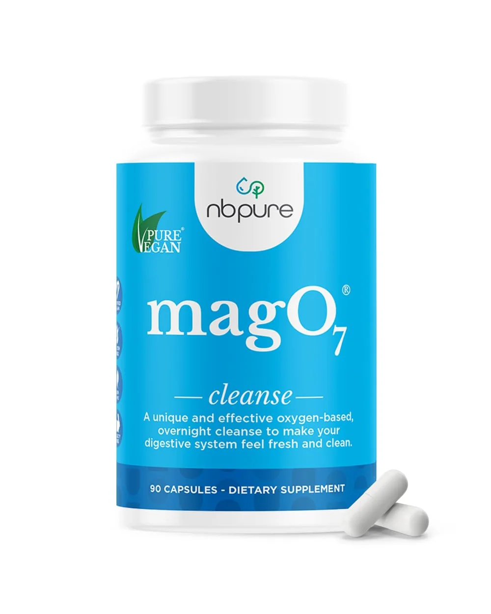 nbpure MagO7 Естественное очищение 30 капсул — мульти