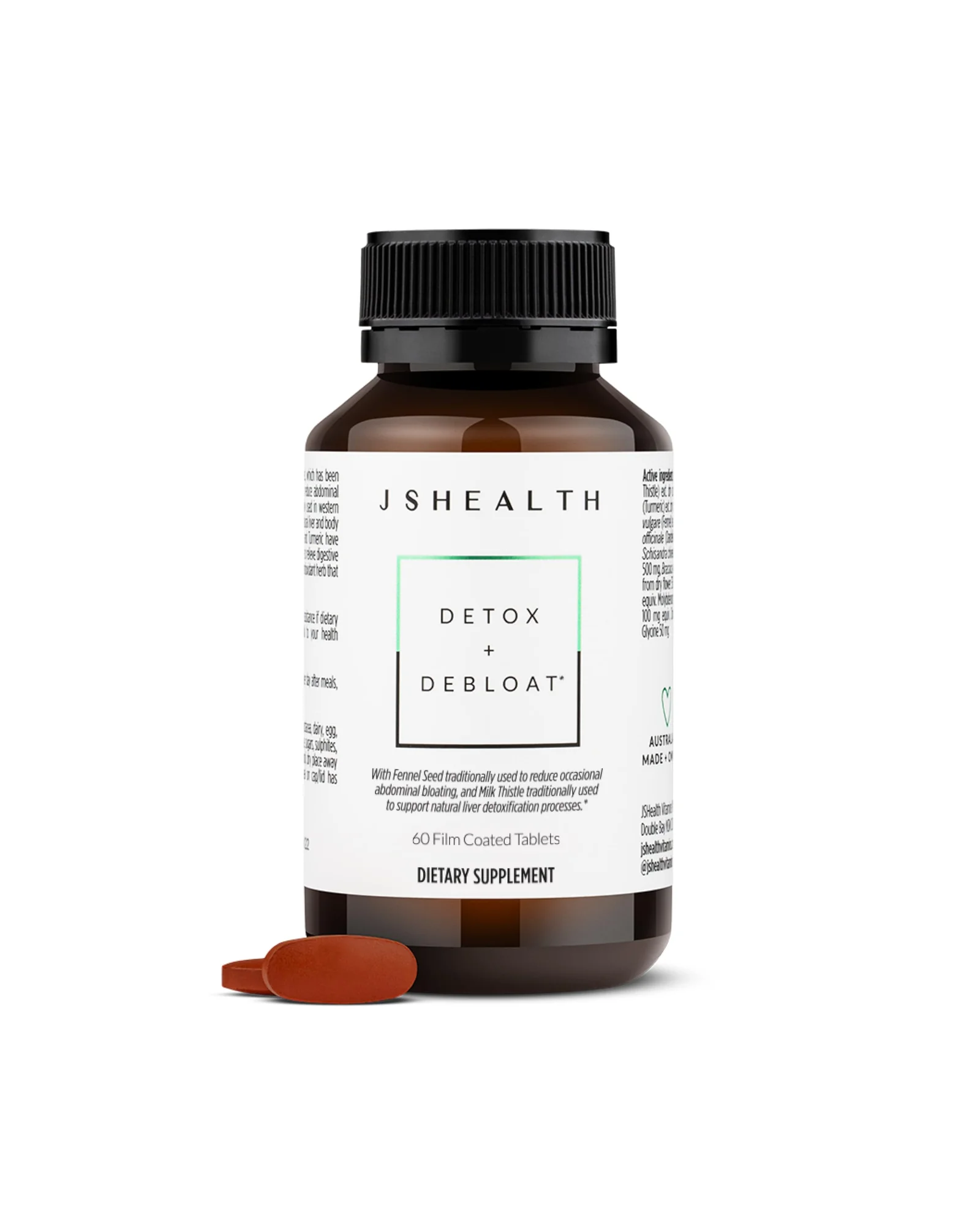 JSHealth Detox + Debloat 60 таблеток — 1