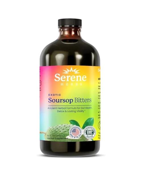 Serene Herbs Soursop Bitters — травяной тоник для очищения организма — 1