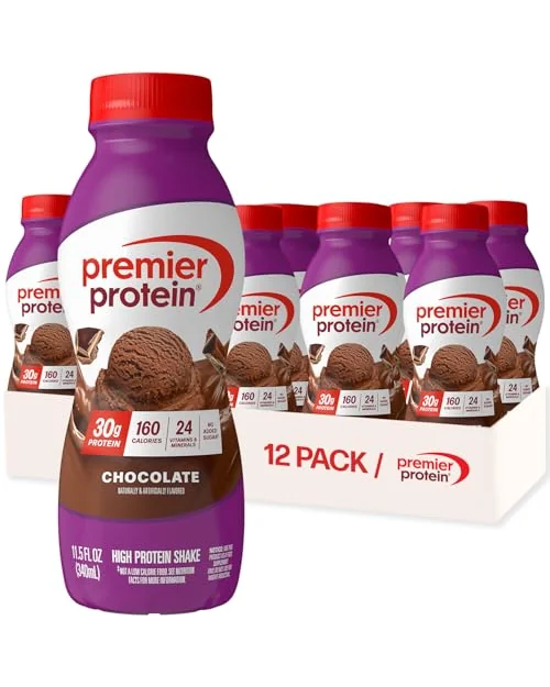 Premier Protein протеиновый коктейль со вкусом шоколада, 30 г белка, 12 шт. — 1