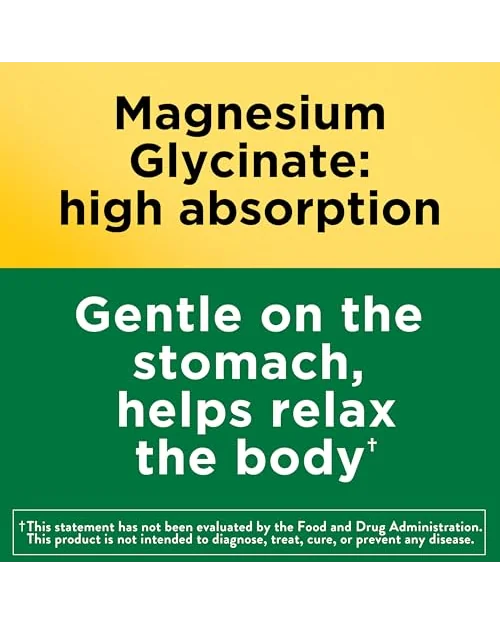 Nature Made Magnesium Glycinate — магний глицинат 200 мг — 3