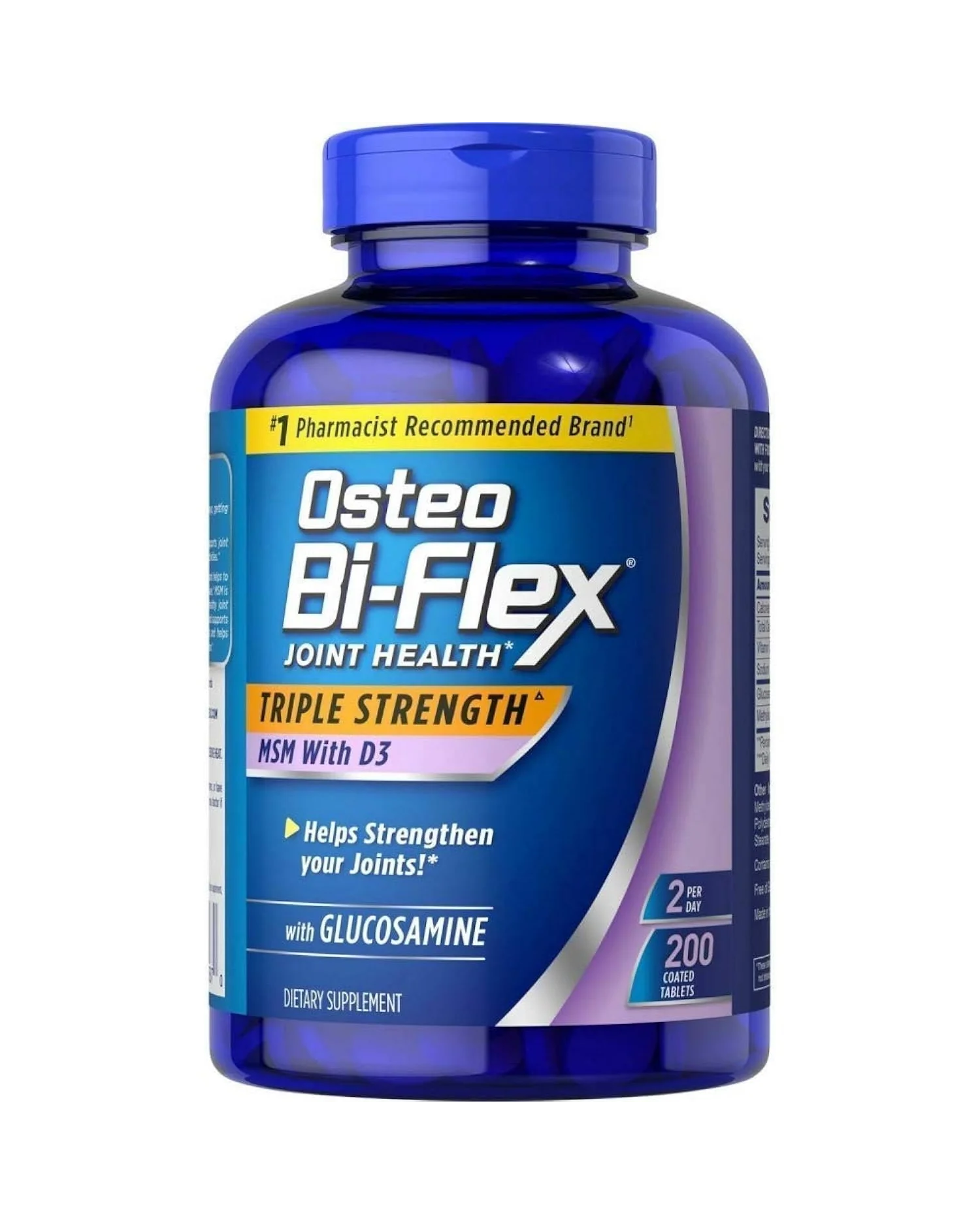 Osteo Bi-Flex глюкозамин тройная сила, 200 таблеток — 1