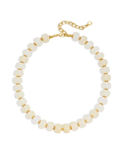 LILIE&WHITE массивное ожерелье из смолы с бусинами