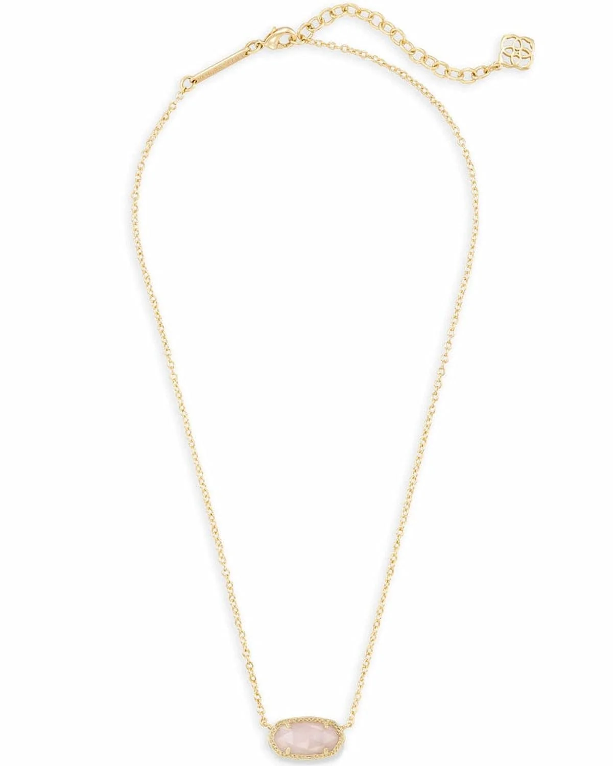 Kendra Scott Elisa Кулон с розовым кварцем — 2