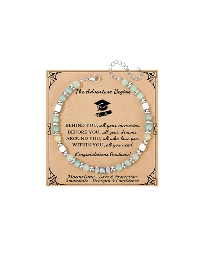 JoycuFF браслет с лунным камнем и яшмой