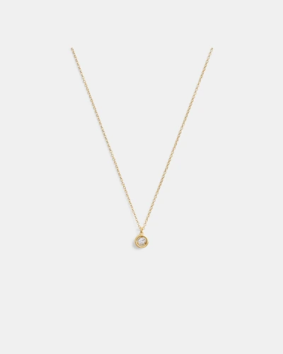 Колье с подвеской Halo Round
