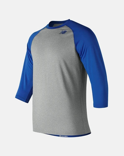 Детская футболка-реглан New Balance с рукавом 3/4