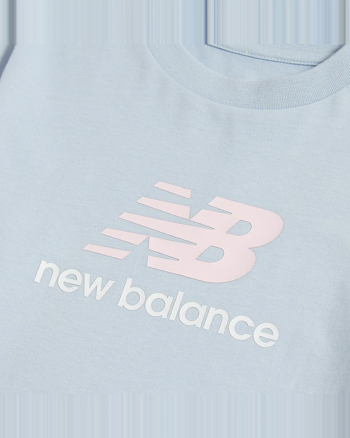 Футболка New Balance с логотипом для девочек — 3