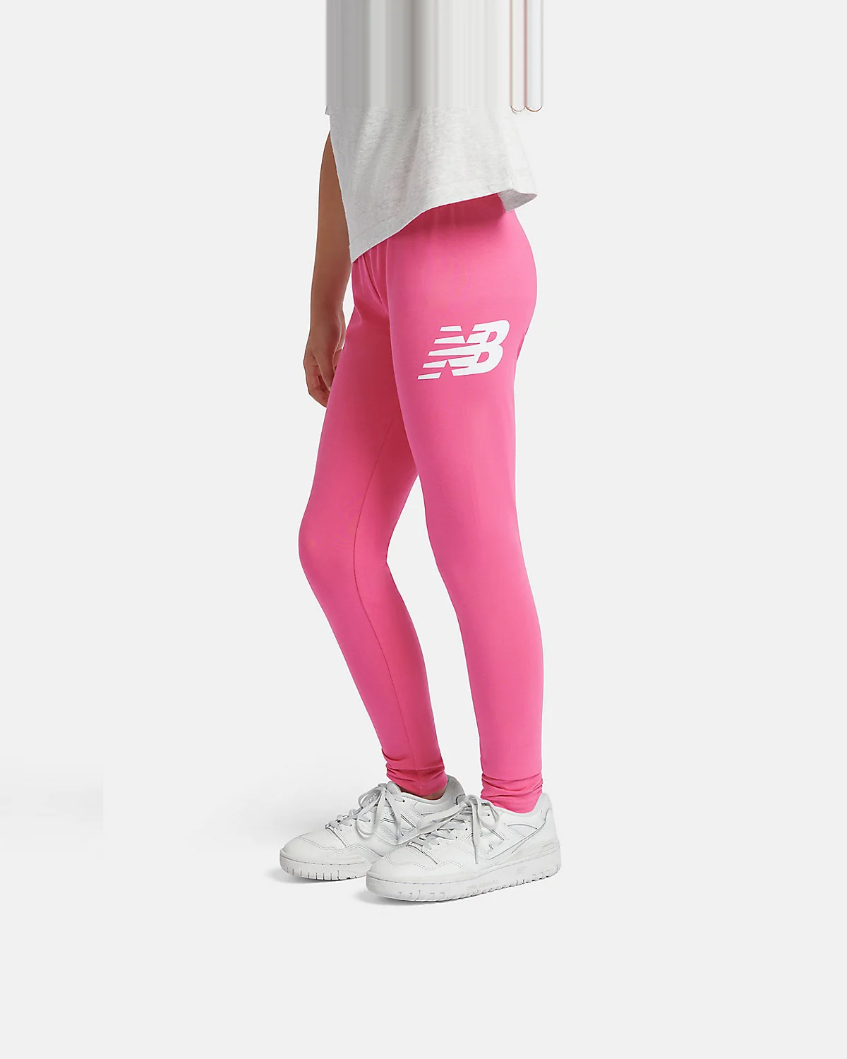 Леггинсы New Balance Stacked Logo для девочек — 2