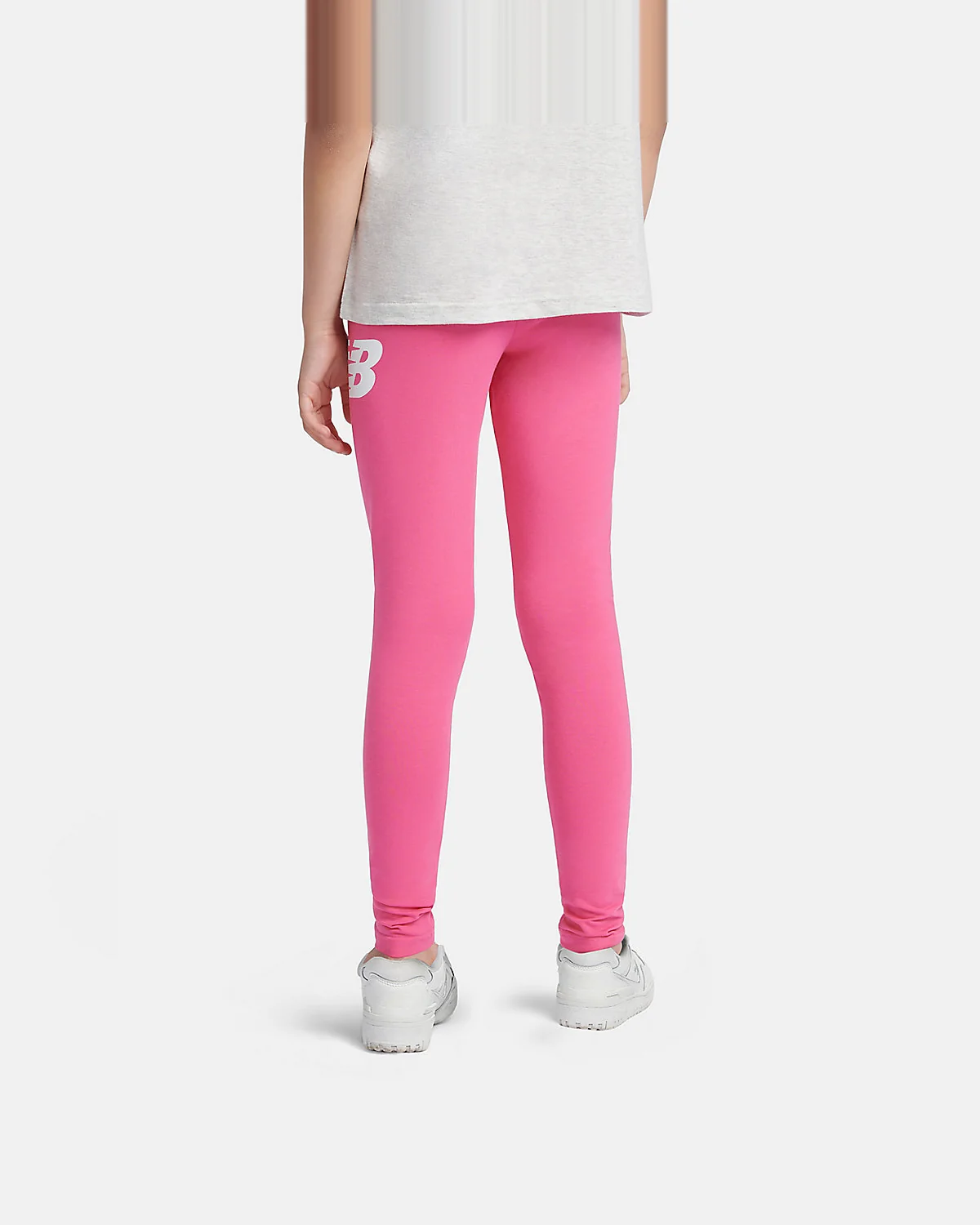 Леггинсы New Balance Stacked Logo для девочек — 5