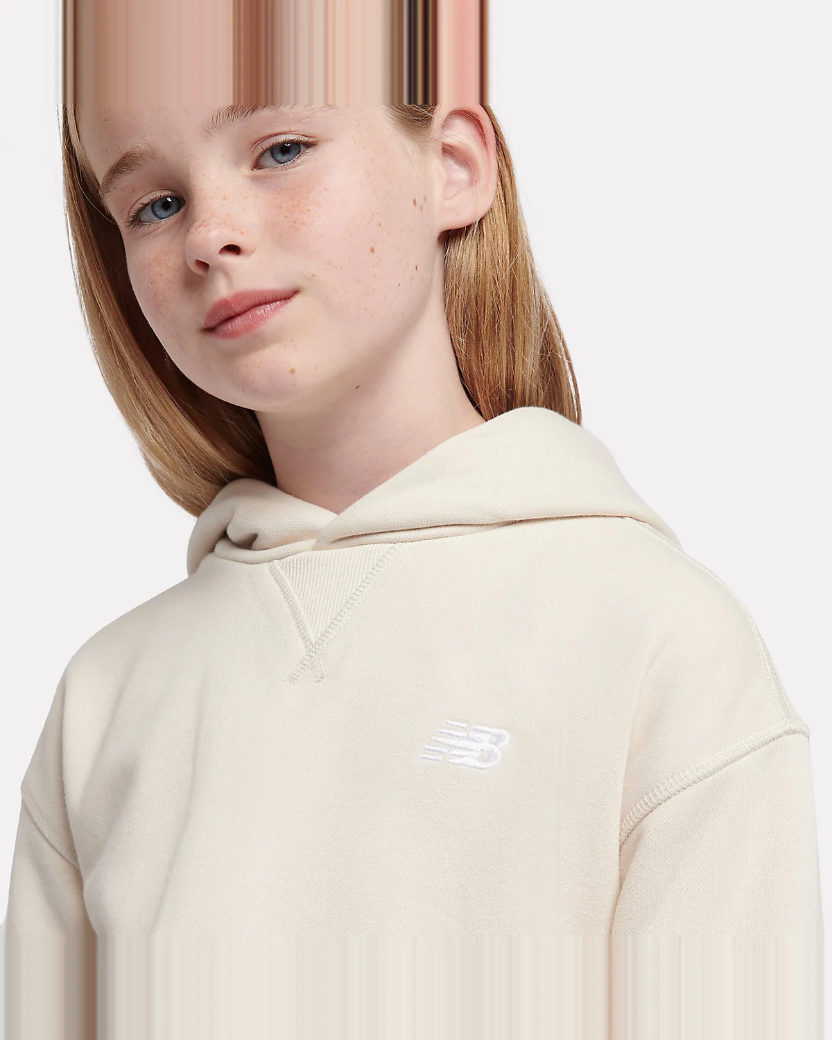 Худи для девочек New Balance FT Small Logo — 4