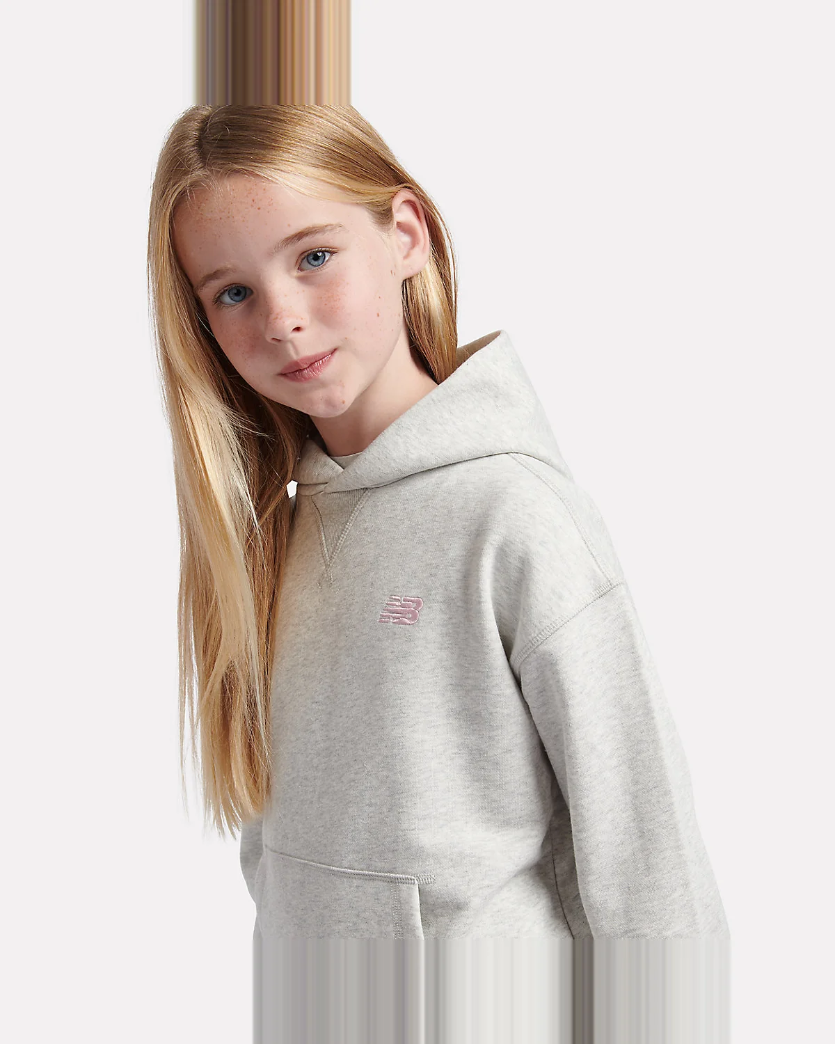 Худи для девочек New Balance FT Small Logo — 4