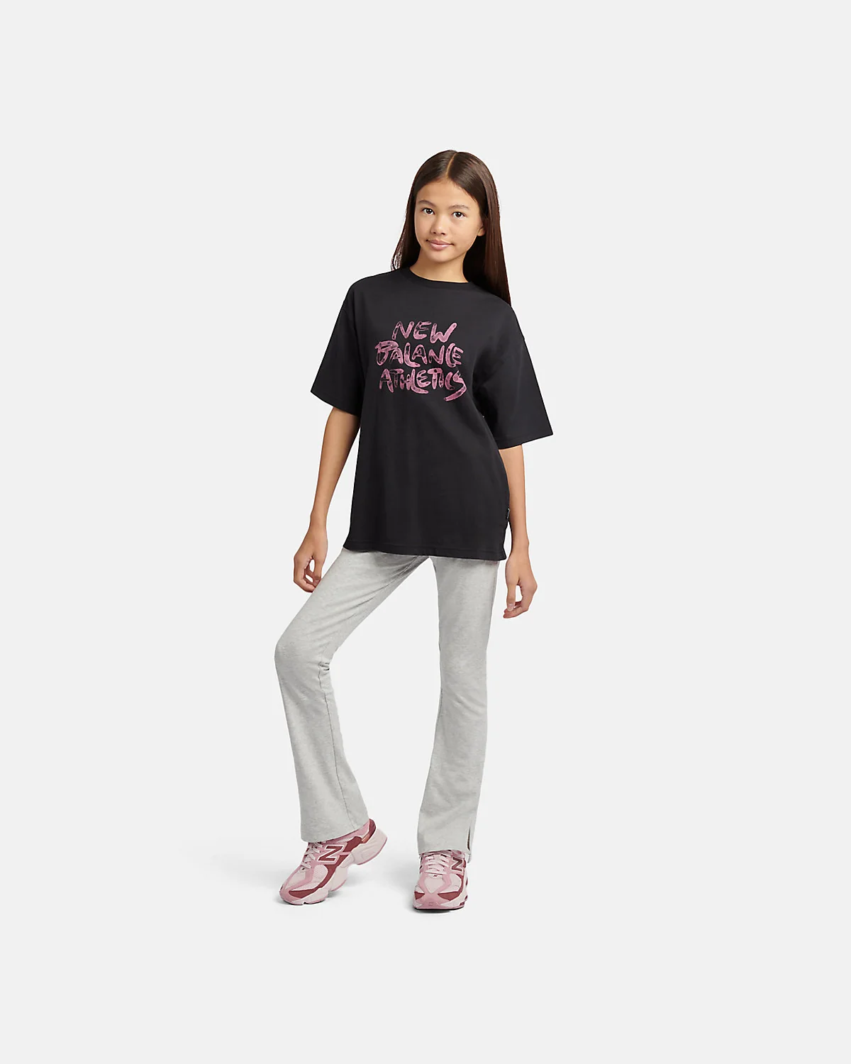 Футболка New Balance Athletics с граффити-принтом — 3