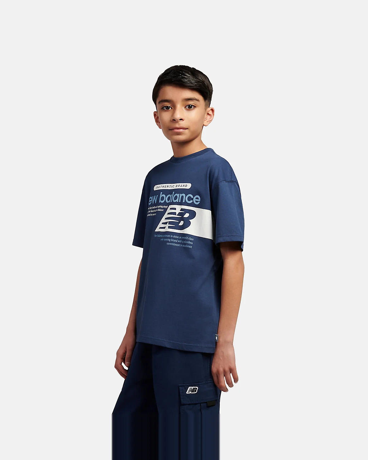 Детская футболка New Balance Athletics Relaxed Player с принтом — 6