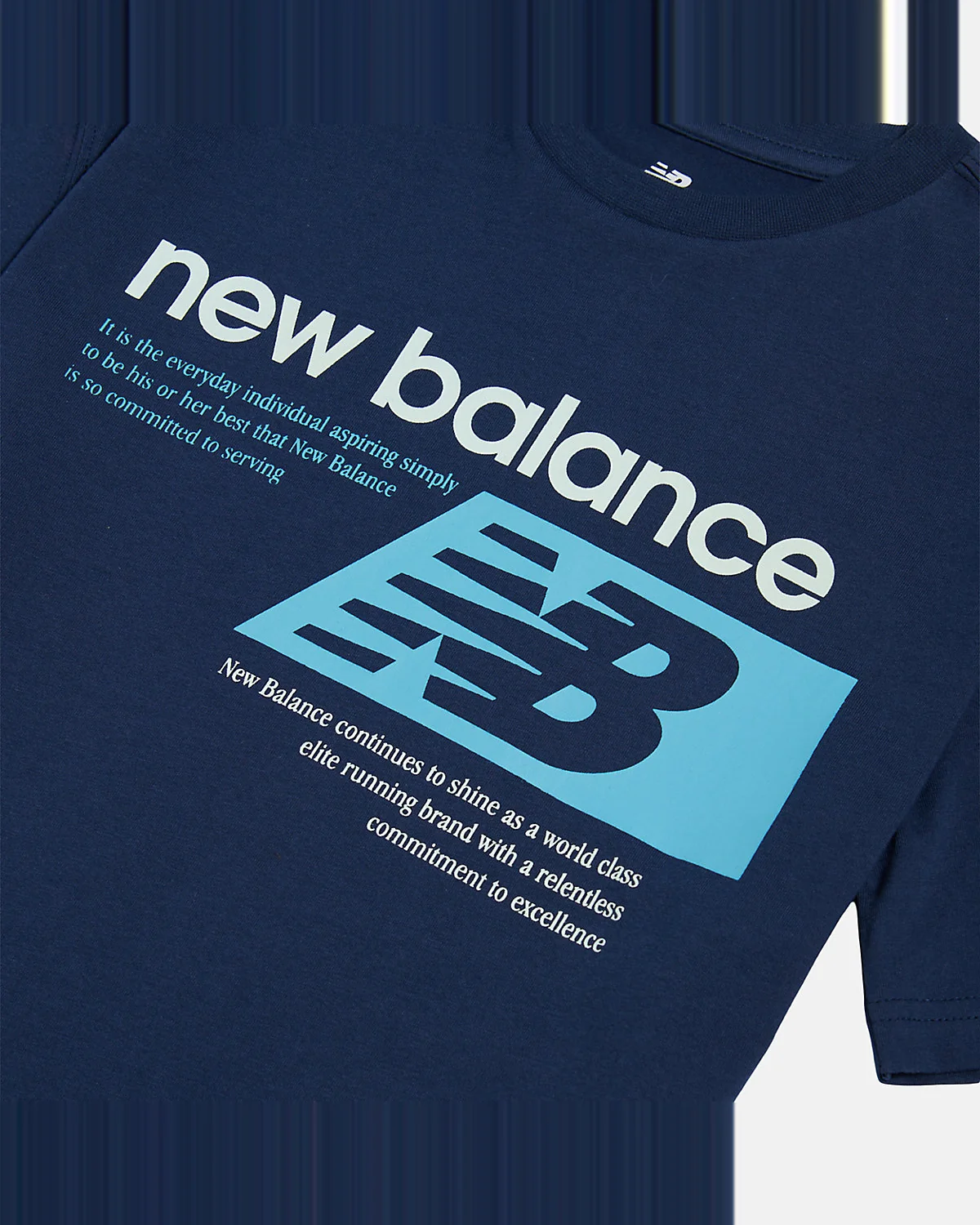 Детская футболка New Balance Athletics Relaxed Player с принтом — 9