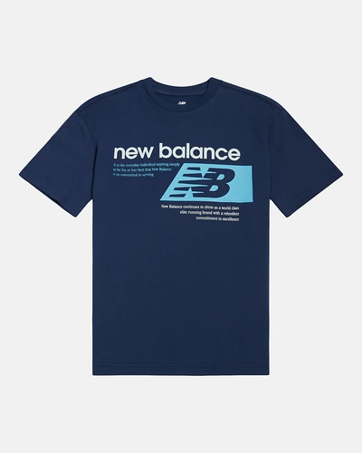 Детская футболка New Balance Athletics Relaxed Player с принтом
