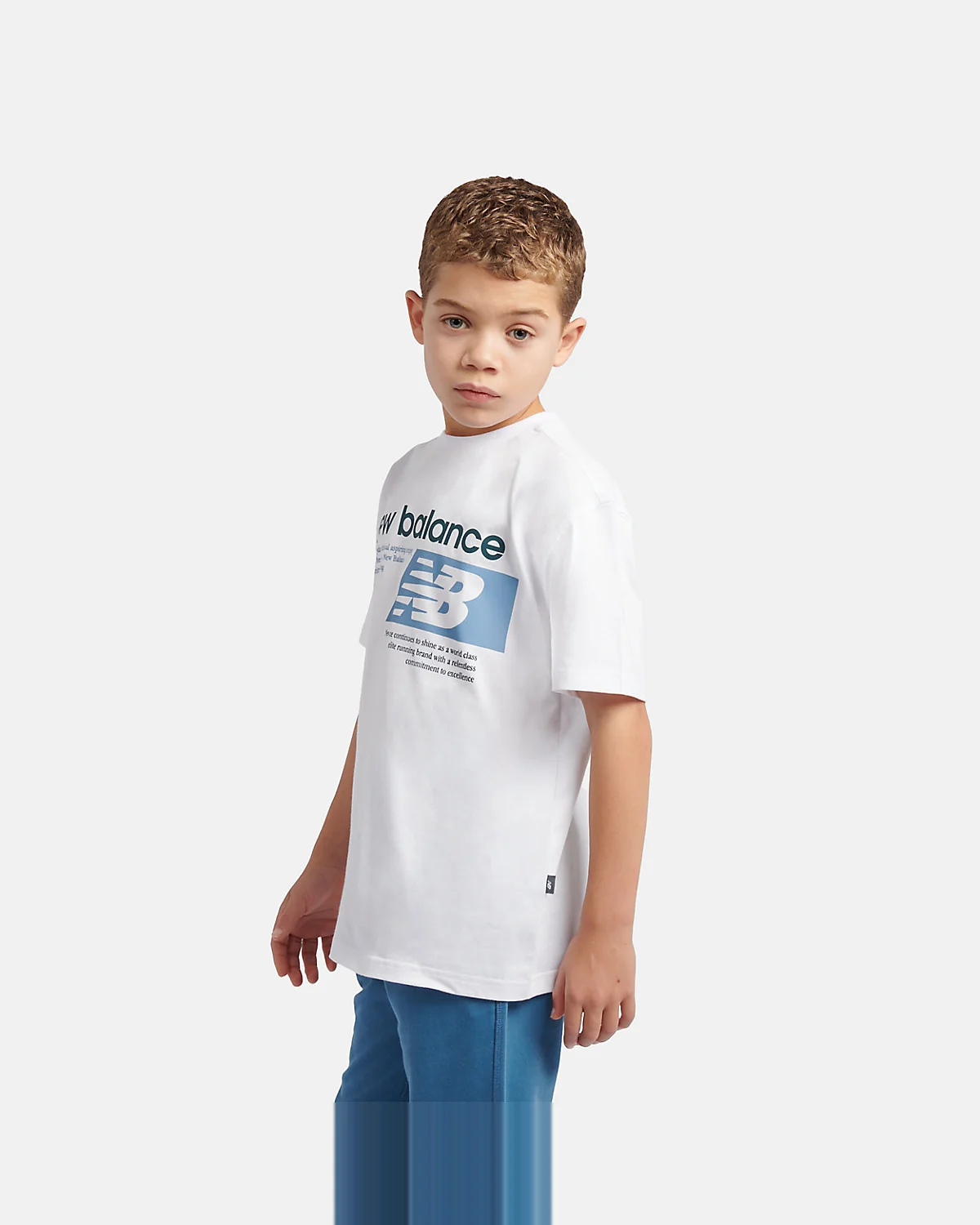 Детская футболка New Balance Athletics Relaxed Player с принтом — 6