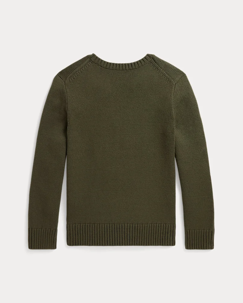 Свитер Ralph Lauren с вязаным мишкой Polo Bear — 2