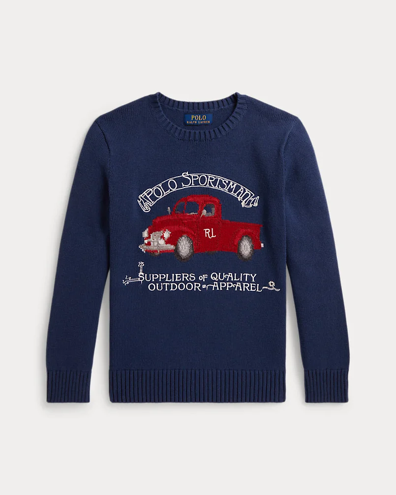 Свитер с принтом Polo Sportsman Ralph Lauren — 1