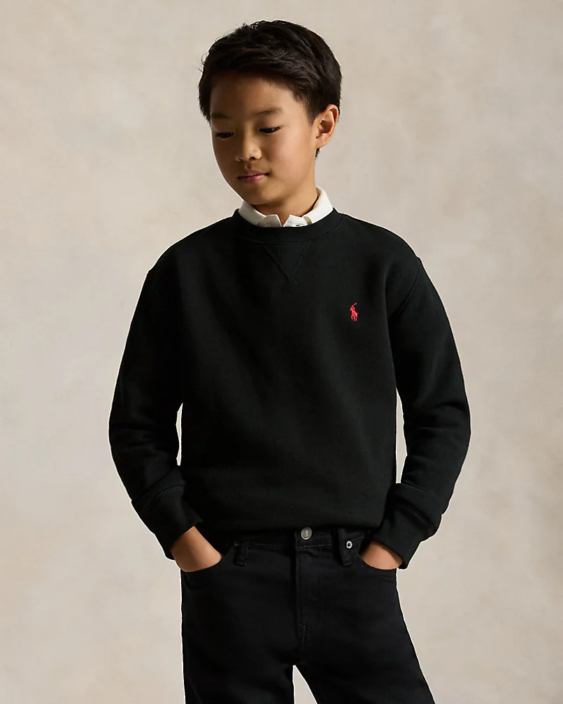 Свитшот Ralph Lauren из флиса с вышитым пони — 2