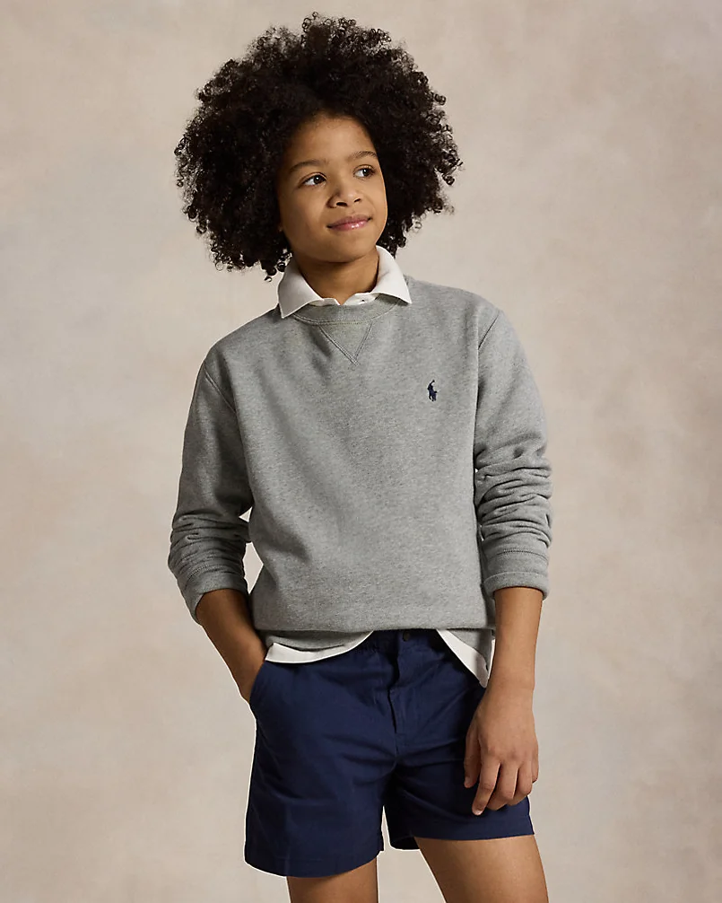 Свитшот Ralph Lauren из флиса с вышитым пони — 1