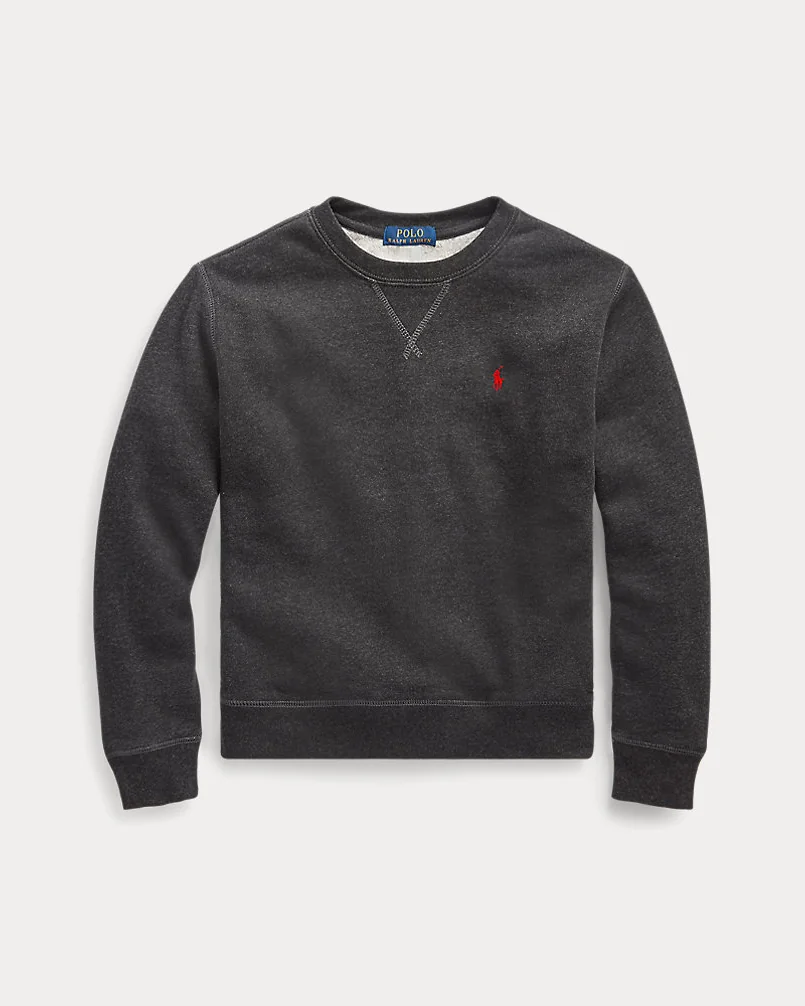Свитшот Ralph Lauren из флиса с вышитым пони — 1