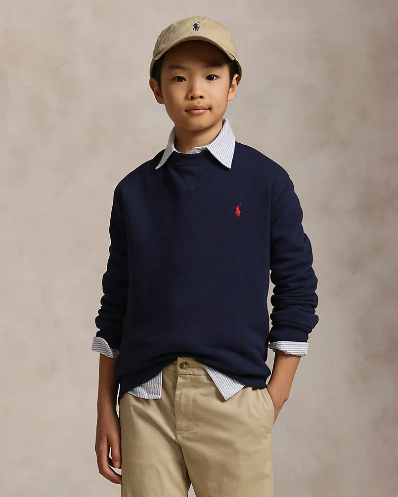 Свитшот Ralph Lauren из флиса с вышитым пони — 2