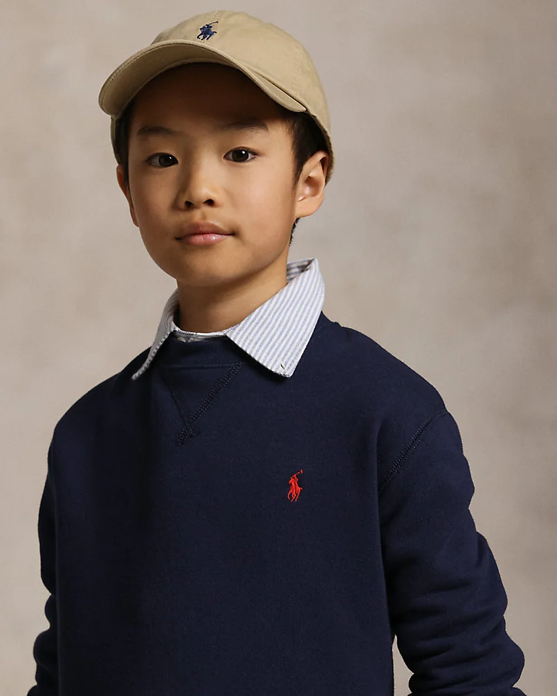 Свитшот Ralph Lauren из флиса с вышитым пони — 5