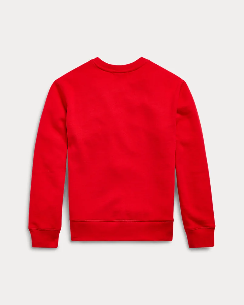 Свитшот Ralph Lauren из флиса с вышитым пони — 3