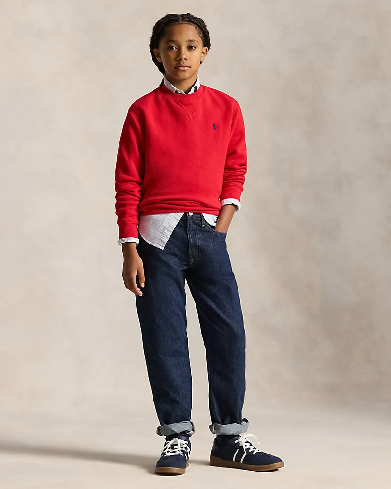 Свитшот Ralph Lauren из флиса с вышитым пони — 4