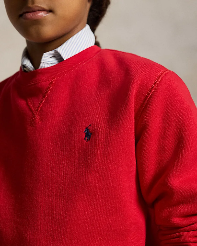 Свитшот Ralph Lauren из флиса с вышитым пони — 5