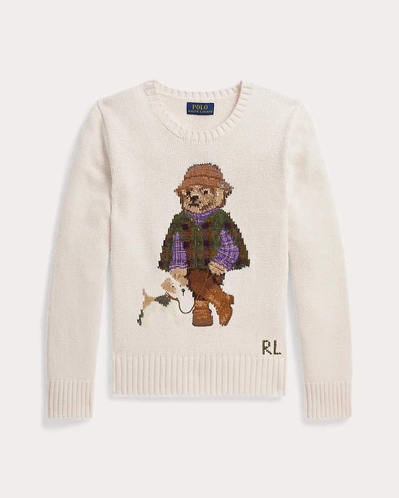 Свитер с вышивкой Polo Bear — 1