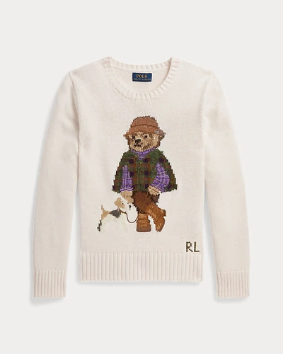 Свитер с вышивкой Polo Bear