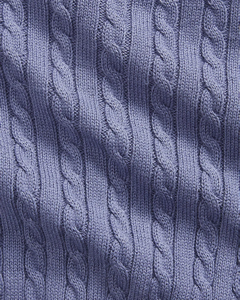 Комплект кардиган и юбка-шорты Ralph Lauren с косами — 3