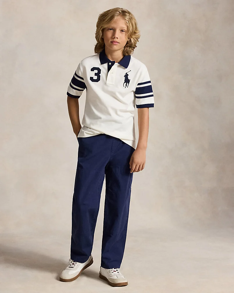 Поло Ralph Lauren из хлопкового пике с большим пони — 4