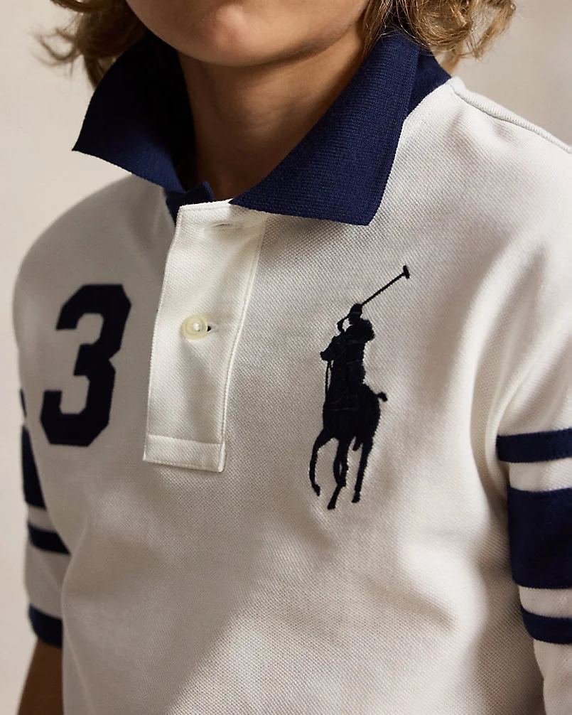 Поло Ralph Lauren из хлопкового пике с большим пони — 5