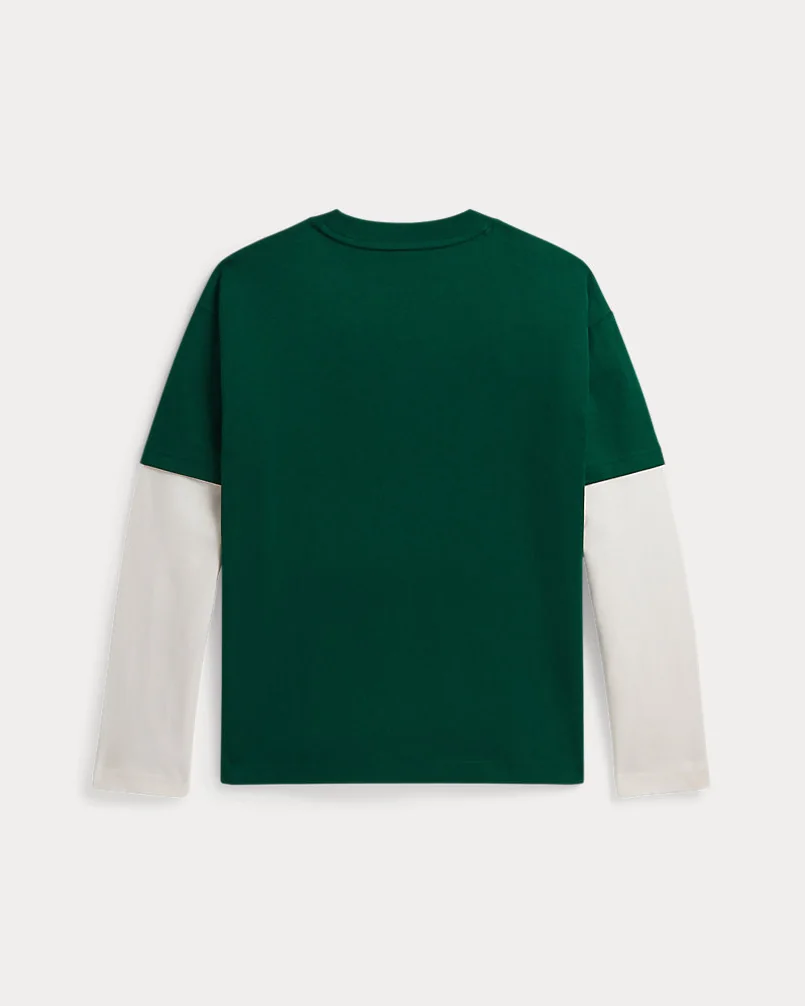 Футболка Ralph Lauren с длинным рукавом свободного кроя — 2