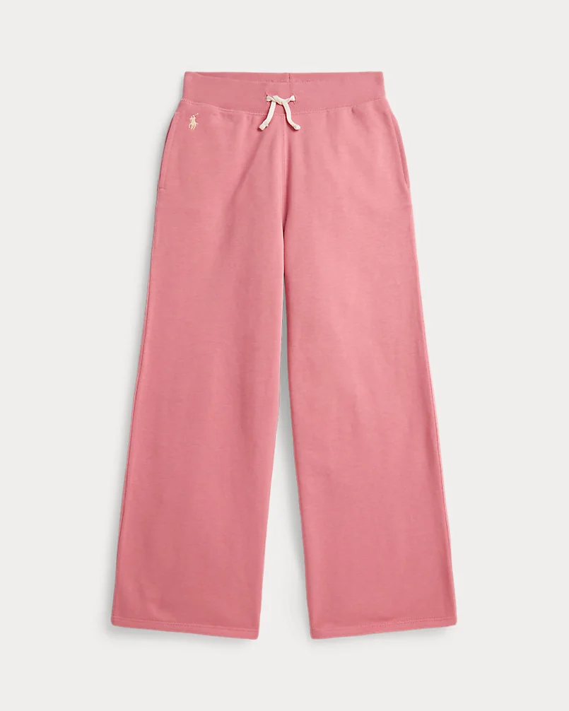 Широкие спортивные брюки Ralph Lauren из футера — 1
