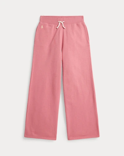 Широкие спортивные брюки Ralph Lauren из футера