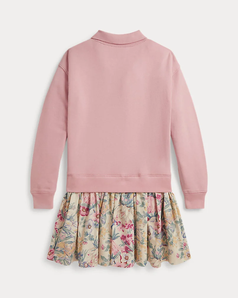 Платье-свитшот с цветочной юбкой Ralph Lauren — 3
