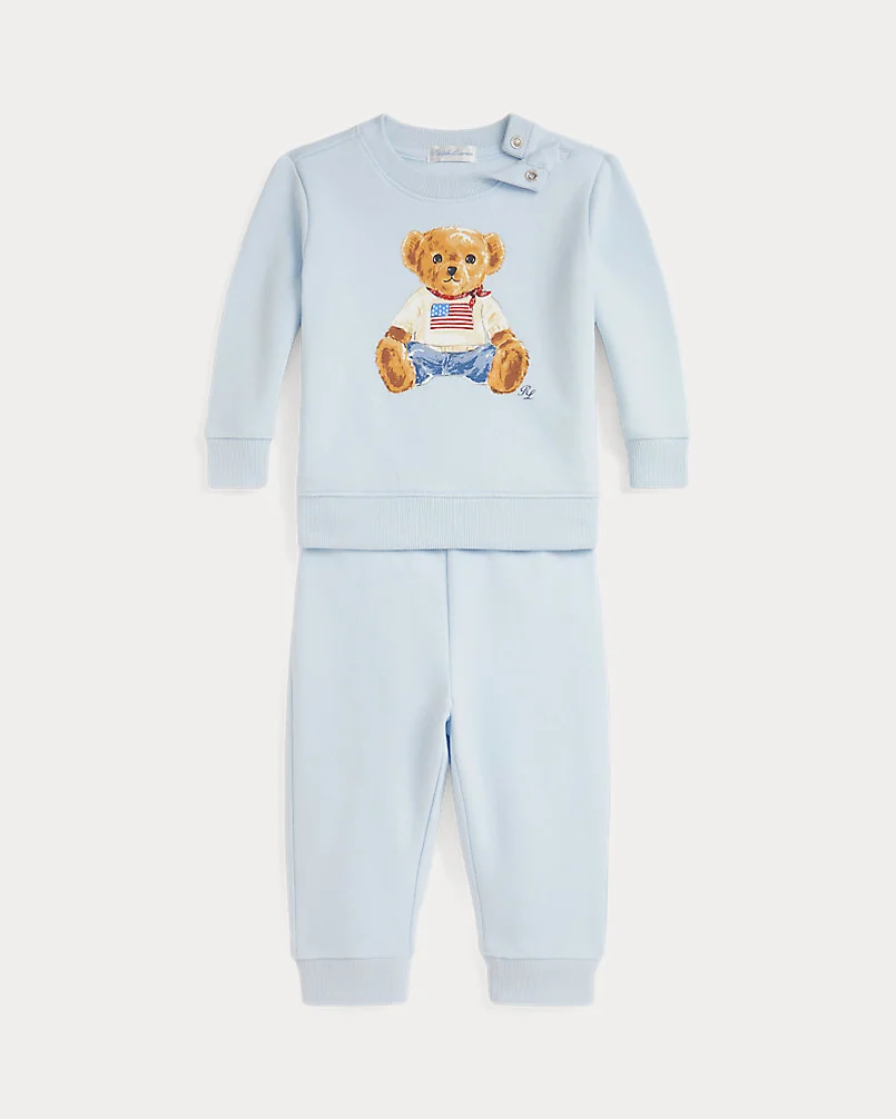 Костюм свитшот и брюки с медвежонком Polo Bear — 1