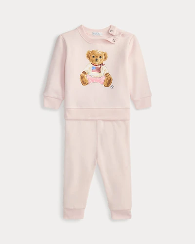 Комплект свитшот и штаны Polo Bear из флиса