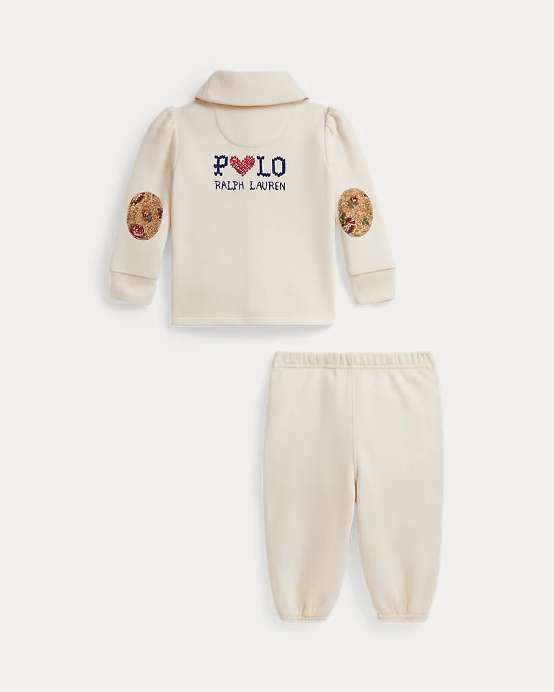 Комплект кардиган и брюки Ralph Lauren из флиса — 2