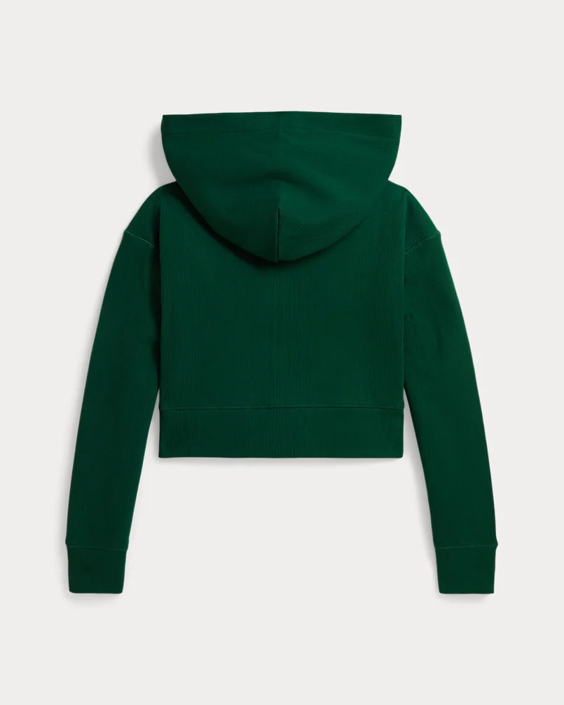 Худи Ribbed Boxy на молнии — 1