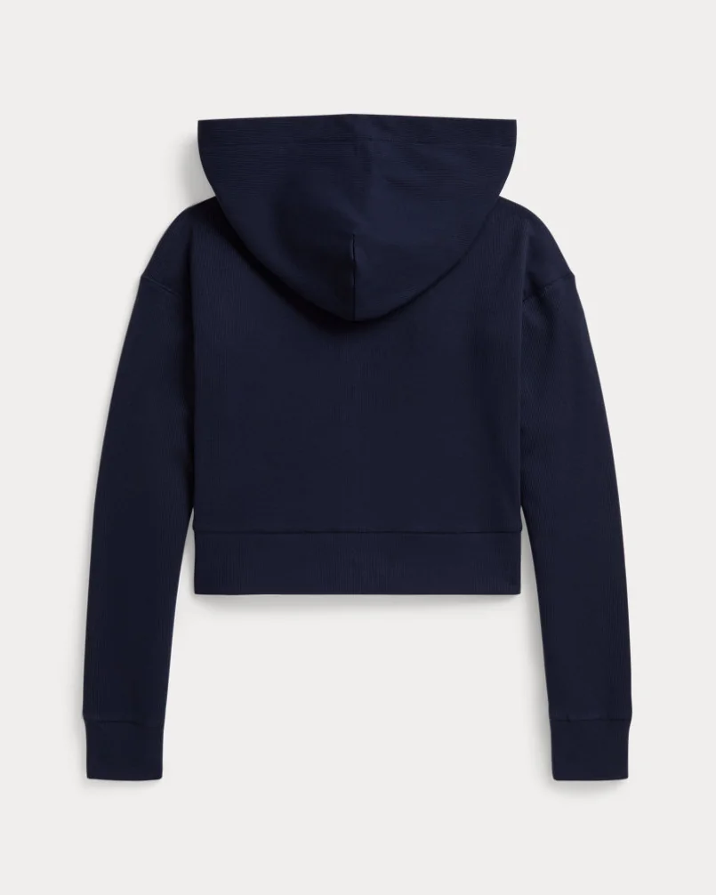 Худи Ribbed Boxy на молнии — 2