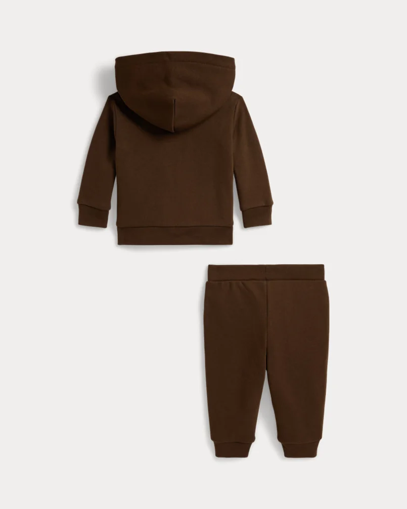 Комплект: худи на молнии и брюки Fleece Full-Zip — 2
