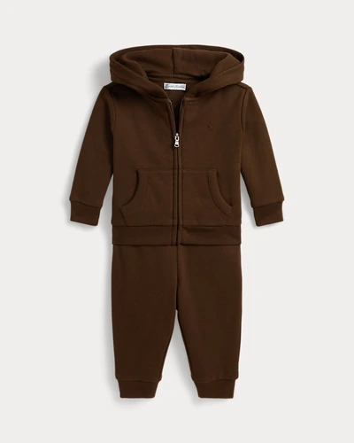 Комплект: худи на молнии и брюки Fleece Full-Zip