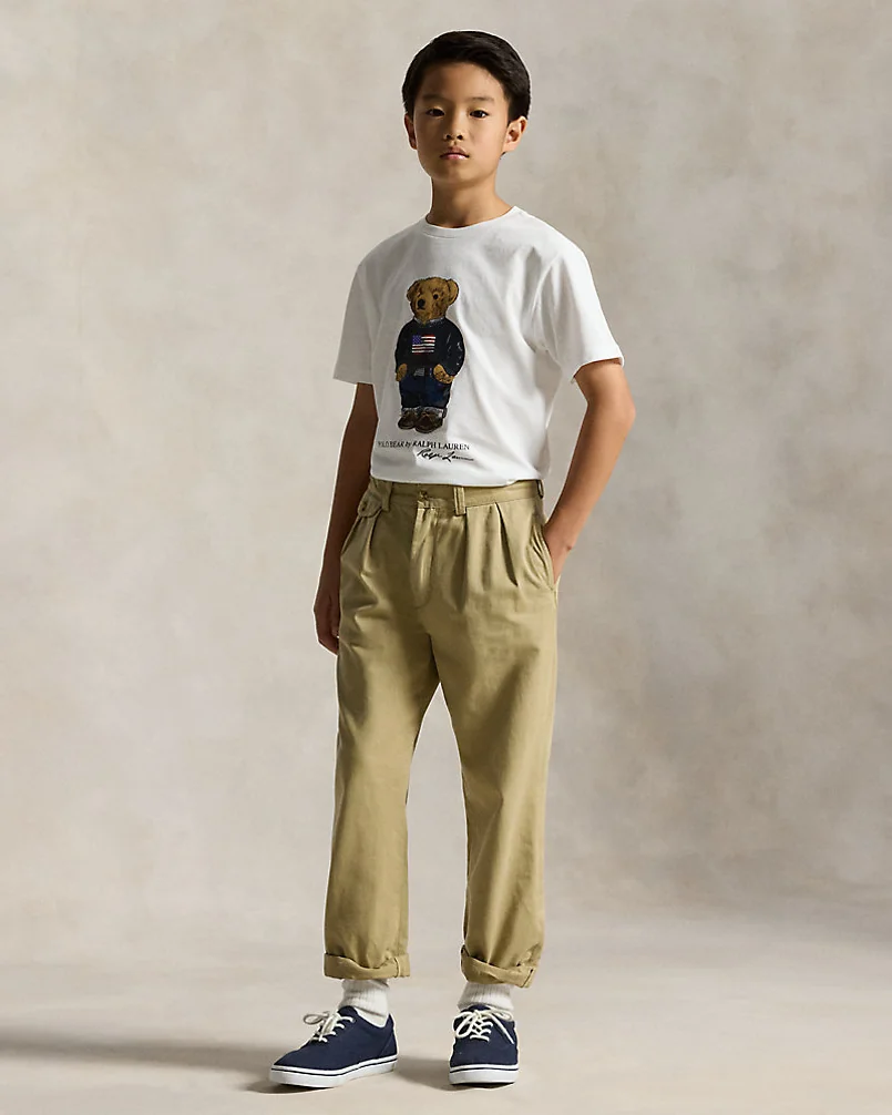 Хлопковая футболка с Polo Bear — 4