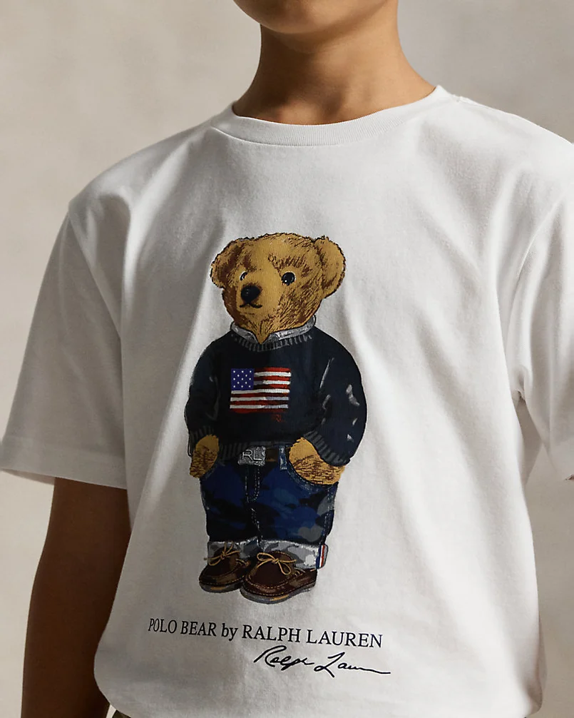 Хлопковая футболка с Polo Bear — 5