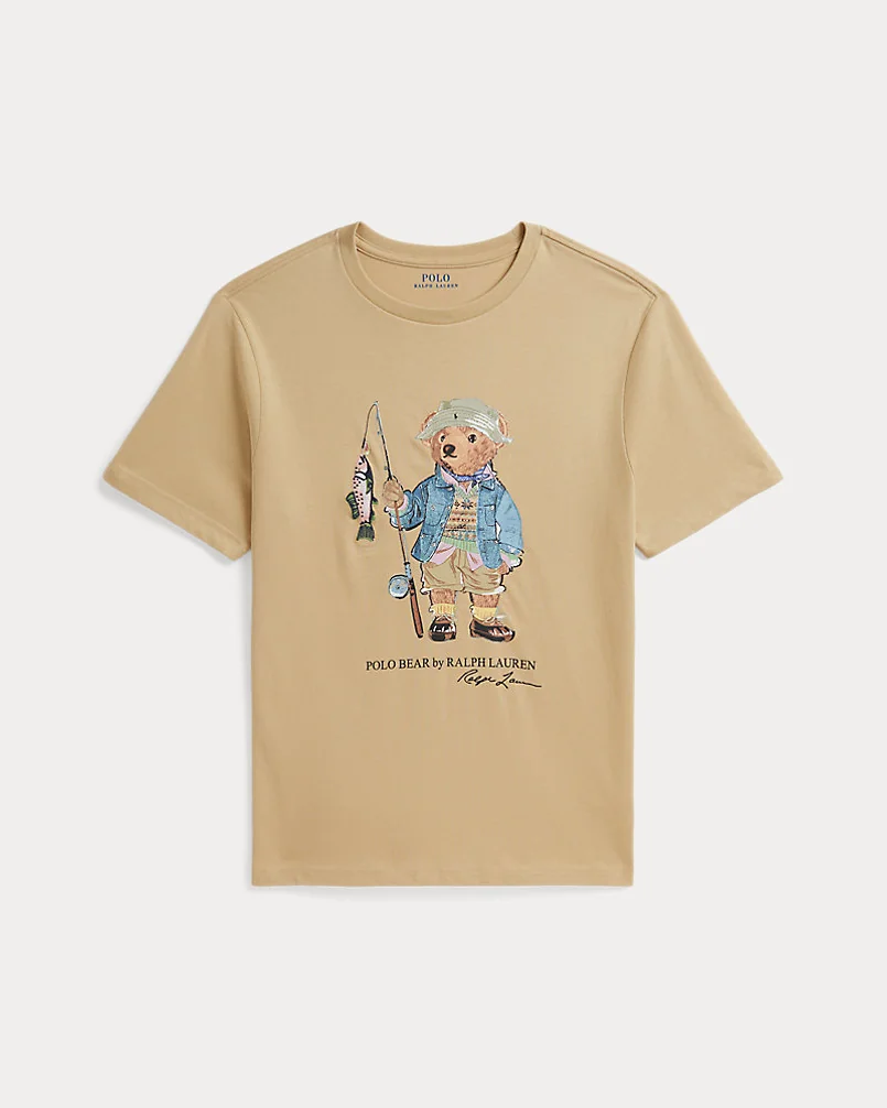 Хлопковая футболка с медвежонком Polo Bear — 1